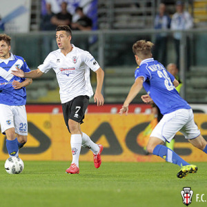 Massimiliano Gatto contro il Brescia (Foto Ivan Benedetto)