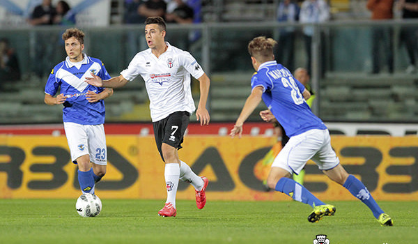 Massimiliano Gatto contro il Brescia (Foto Ivan Benedetto)