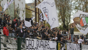 La curva Ovest dello stadio 'Silvio Piola' (Foto Ivan Benedetto)