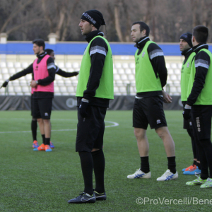 Fc Pro Vercelli; Allenamento