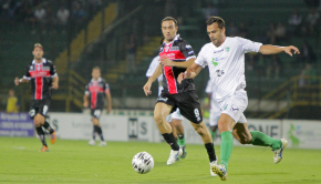 Ettore Marchi in azione contro l'Avellino (Foto Ivan Benedetto)