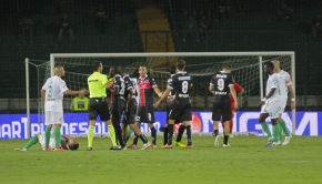 Uno scatto di Avellino-Pro Vercelli (Foto Ivan Benedetto)