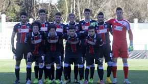 La Primavera della Pro Vercelli contro la Virtus Entella (Foto Ivan Benedetto)