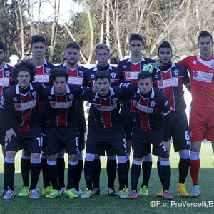 La Primavera della Pro Vercelli contro la Virtus Entella (Foto Ivan Benedetto)