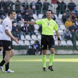 L'arbitro Ivano Pezzuto (Foto Ivan Benedetto)