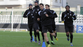 Immagini dell'allenamento odierno (Foto Ivan Benedetto)