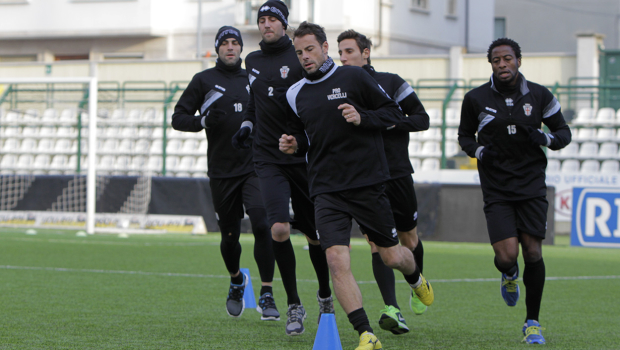 Immagini dell'allenamento odierno (Foto Ivan Benedetto)