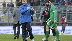 Mister Scazzola e Danilo Russo (Foto Ivan Benedetto)