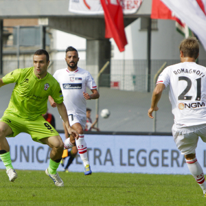 Ettore Marchi contro il Carpi (Foto Ivan Benedetto)