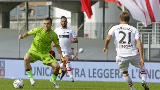 Ettore Marchi contro il Carpi (Foto Ivan Benedetto)