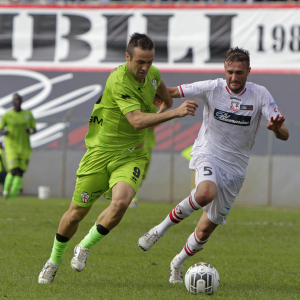 Ettore Marchi contro il Carpi (Foto Ivan Benedetto)