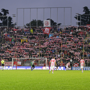 La curva del Vicenza (Foto Ivan Benedetto)