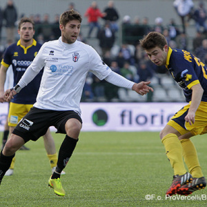 Manuel Scavone contro il Modena (Foto Ivan Benedetto)