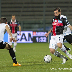 Gianni Fabiano contro lo Spezia (Foto Ivan Benedetto)