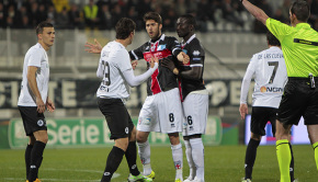 Manuel Scavone in Spezia-Pro Vercelli (Foto Ivan Benedetto)