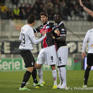 Manuel Scavone in Spezia-Pro Vercelli (Foto Ivan Benedetto)