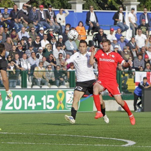 Ettore Marchi in azione contro il Bari (Foto Ivan Benedetto)