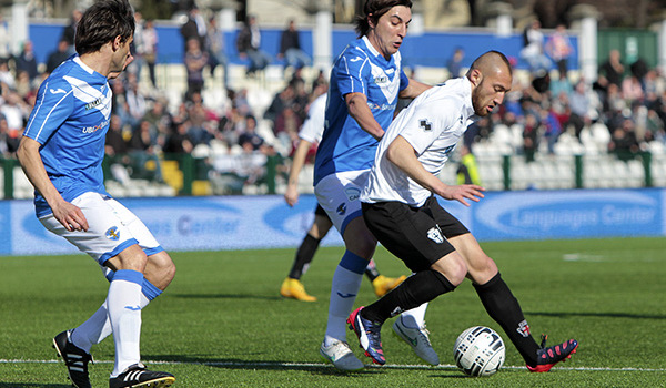 Davide Luppi contro il Brescia (Foto Ivan Benedetto)