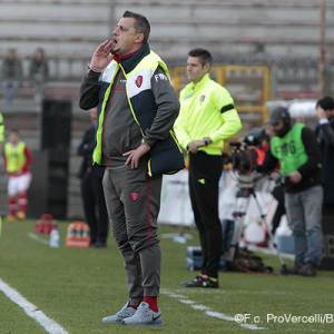 Mister Camplone, tecnico del Perugia (Foto Ivan Benedetto)