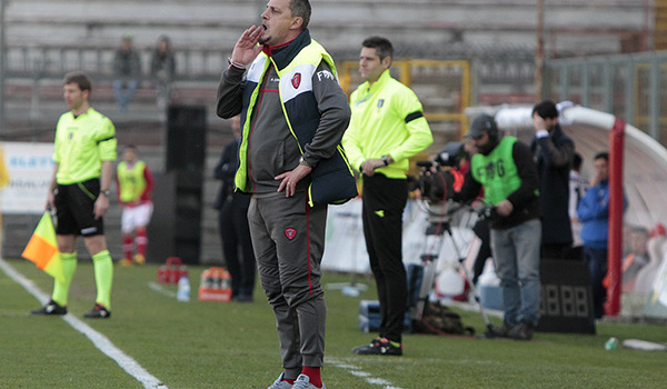 Mister Camplone, tecnico del Perugia (Foto Ivan Benedetto)