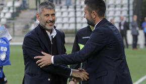 Cristiano Scazzola e Nenad Bjelica (Foto Ivan Benedetto)