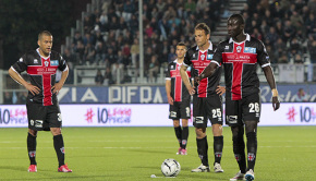 Un'immagine di Virtus Entella-Pro Vercelli (Foto Ivan Benedetto)