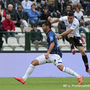 Beretta contro il Latina (Foto Ivan Benedetto)