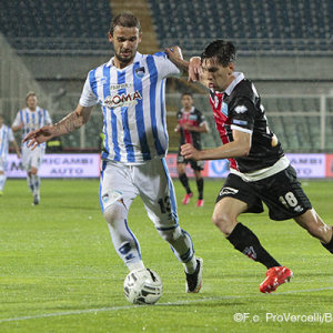 Niccolò Belloni contro il Pescara (Foto Ivan Benedetto)