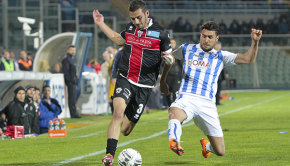 Umberto Germano contro il Pescara (Foto Ivan Benedetto)