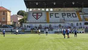 Pro Vercelli in allenamento (Foto Ivan Benedetto)