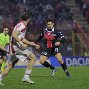 Un'immagine di Vicenza-Pro Vercelli (Foto Ivan Benedetto)