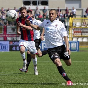 Nunzio Di Roberto contro il Crotone (Foto Ivan Benedetto)