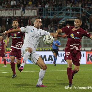 Germano in azione a Trapani (Foto Ivan Benedetto)