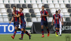 Il Bologna Primavera al "Piola" (Foto Ivan Benedetto)