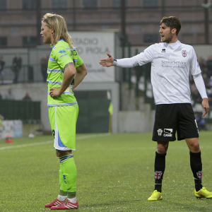 Manuel Scavone e Birkir Bjarnason (Foto Ivan Benedetto)