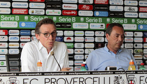 L'AD Fabrizio Rizzi e il presidente Massimo Secondo (Foto Ivan Benedetto)