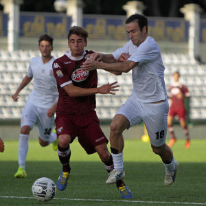 Ettore Marchi contro la Primavera del Torino nell'estate 2014 (Foto Ivan Benedetto)