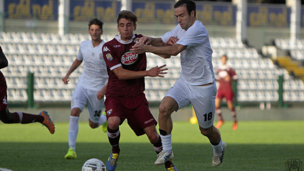 Ettore Marchi contro la Primavera del Torino nell'estate 2014 (Foto Ivan Benedetto)