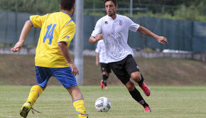 Luca Castiglia contro il Cumiana (Foto Ivan Benedetto)