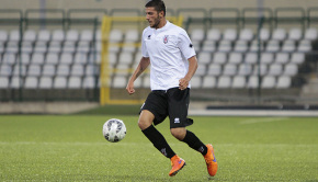 Simone Emmanuello contro la Giana Erminio (Foto Ivan Benedetto)