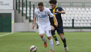 Ernesto Starita contro il Parma (Foto Ivan Benedetto)