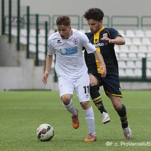 Ernesto Starita contro il Parma (Foto Ivan Benedetto)