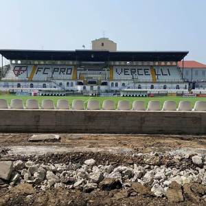 Proseguono i lavori allo stadio Piola (Foto FC Pro Vercelli)