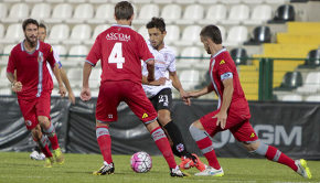 Luca Castiglia contro l'Alessandria (Foto Ivan Benedetto)