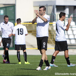 Ettore Marchi al termine di Pro Vercelli-Pavia (Foto Ivan Benedetto)