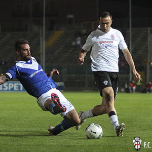 Ettore Marchi contro il Brescia (Foto Ivan Benedetto)