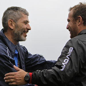 Mister Scazzola e Roberto Breda (Foto Ivan Benedetto)