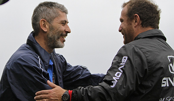 Mister Scazzola e Roberto Breda (Foto Ivan Benedetto)