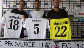 Mustacchio, Rossi, Pigliacelli (Foto Ivan Benedetto)