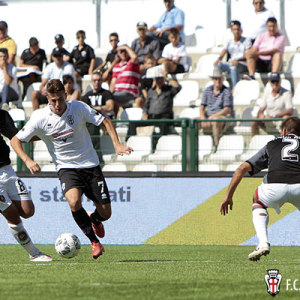 Massimiliano Gatto contro il Lanciano (Foto Ivan Benedetto)